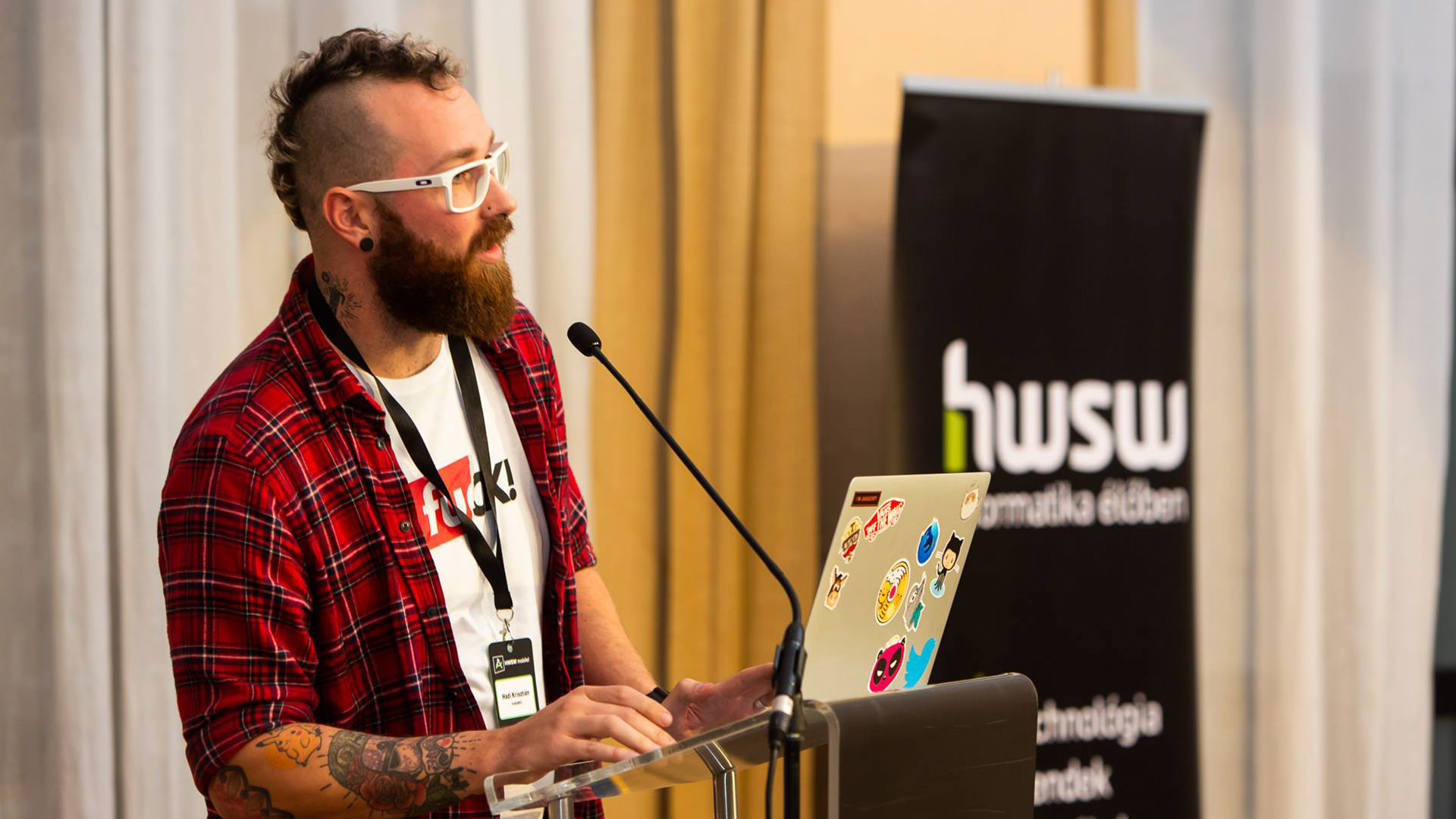 Me at HWSW Mobile Conf 2018